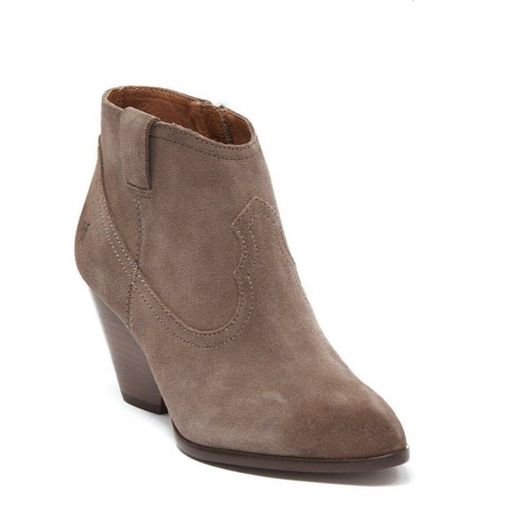NIB Frye Allister Smock Suede Bootie - Size 10
